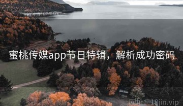 蜜桃传媒app节日特辑，解析成功密码